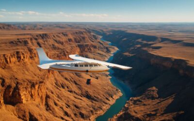 Breathtaking aerial safari over the fish river canyon scenic flight