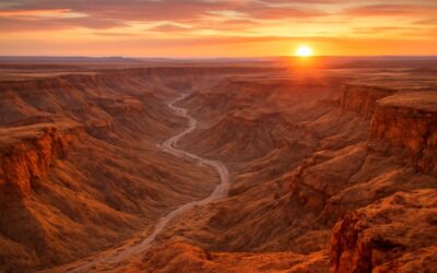 Uncover fish river canyon namibia facts and the breathtaking desert scenery