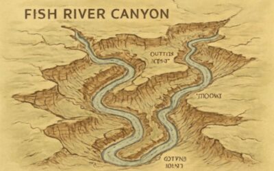 Discover fish river canyon on map: your epic canyon adventure guide.