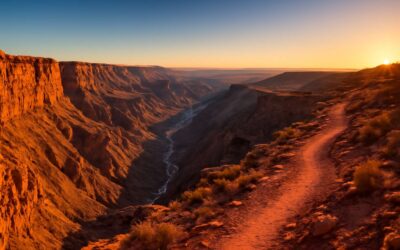 Discover the fish river canyon walk: a breathtaking river trek